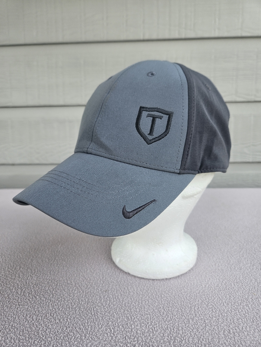 Nike Performance Dri-Fit Legacy91 Cap Grey Strapback Adjustable OS Sports Golf